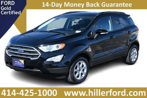 2021 Ford EcoSport for sale at HILLER FORD INC in Franklin WI