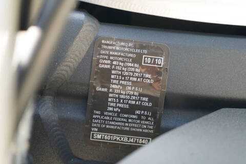 2011 Triumph Sprint GT 1050