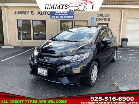 2016 Honda Fit for sale at JIMMY'S AUTO WHOLESALE in Brentwood CA