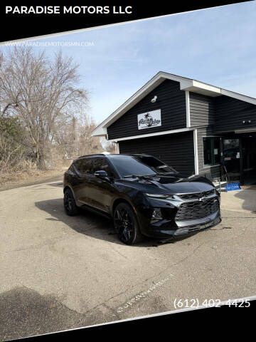 2021 Chevrolet Blazer for sale at PARADISE MOTORS LLC in Cambridge MN
