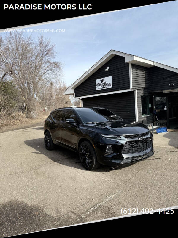 2021 Chevrolet Blazer for sale at PARADISE MOTORS LLC in Cambridge MN