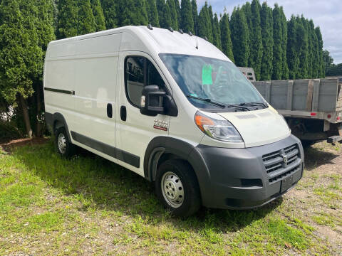 2018 RAM ProMaster for sale at VITALIYS AUTO SALES in Chicopee MA