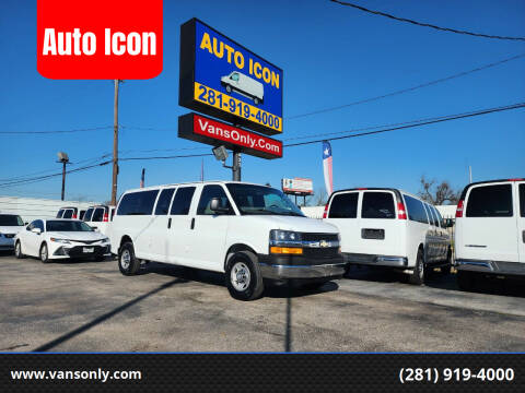 2017 Chevrolet Express for sale at Auto Icon in Houston TX