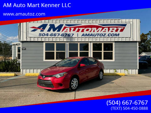 2016 Toyota Corolla for sale at AM Auto Mart Kenner LLC in Kenner LA