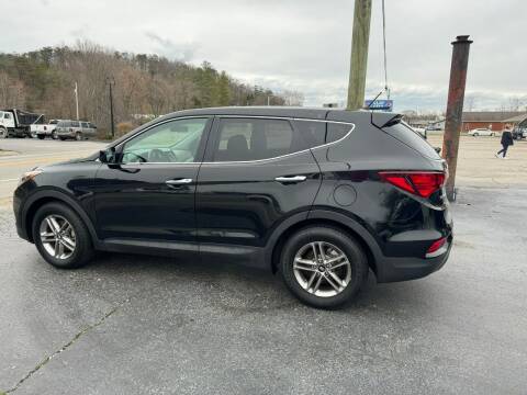 2018 Hyundai Santa Fe Sport for sale at CRS Auto & Trailer Sales Inc in Clay City KY