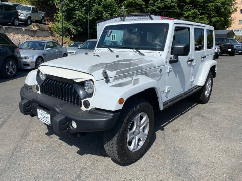 2017 Jeep Wrangler Unlimited for sale at Trucks Plus in Seattle WA