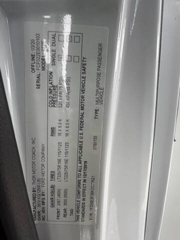 2021 Ford Four Winds