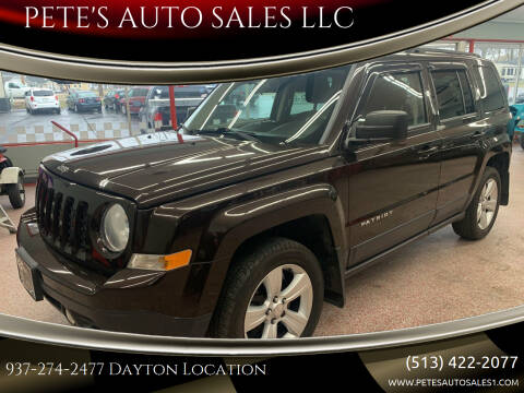 2014 Jeep Patriot for sale at PETE'S AUTO SALES LLC - Dayton in Dayton OH
