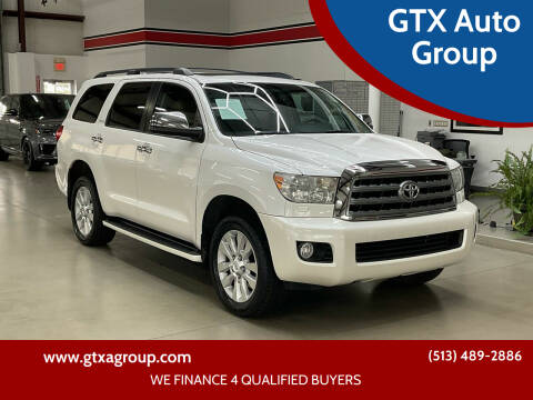 2016 Toyota Sequoia for sale at GTX Auto Group in West Chester OH