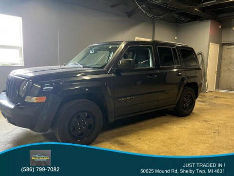 2016 Jeep Patriot for sale at BIG JAY'S AUTO SALES in Shelby Township MI