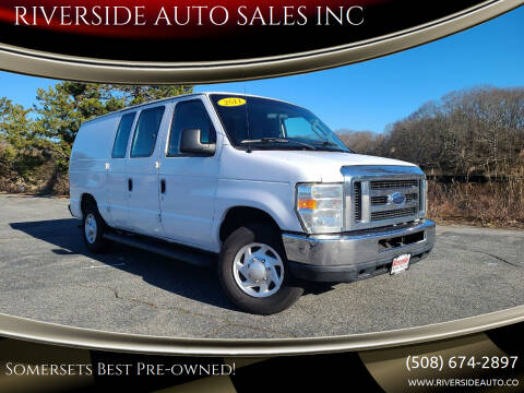 2011 Ford E-Series for sale at RIVERSIDE AUTO SALES INC in Somerset MA