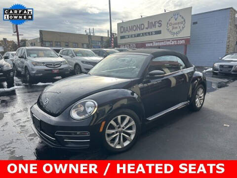 2017 Volkswagen Beetle Convertible for sale at Diamond Jim's West Allis in West Allis WI