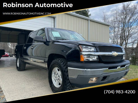 2005 Chevrolet Silverado 1500 for sale at Robinson Automotive in Albemarle NC