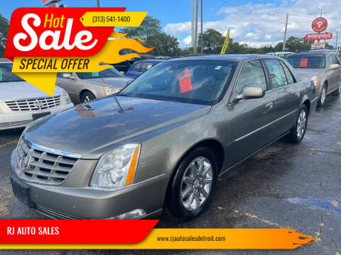 2011 Cadillac DTS for sale at RJ AUTO SALES in Detroit MI