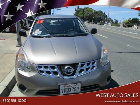 2013 Nissan Rogue for sale at West Auto Sales in Belmont CA