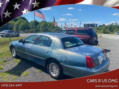 1999 Lincoln Town Car for sale at Cars R Us OMG in Macon GA