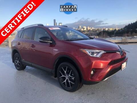 2018 Toyota RAV4 Hybrid for sale at Toyota of Seattle in Seattle WA