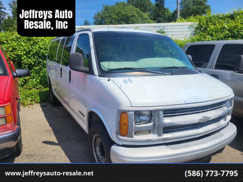 2000 Chevrolet Express for sale at Jeffreys Auto Resale, Inc in Clinton Township MI