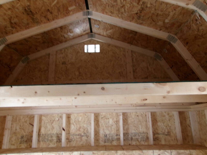 10 x 12 lofted barn