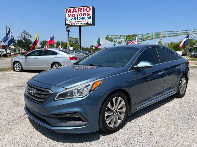 2015 Hyundai Sonata for sale at Mario Motors in South Houston TX