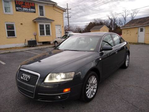 2006 Audi A6 for sale at Top Gear Motors in Winchester VA