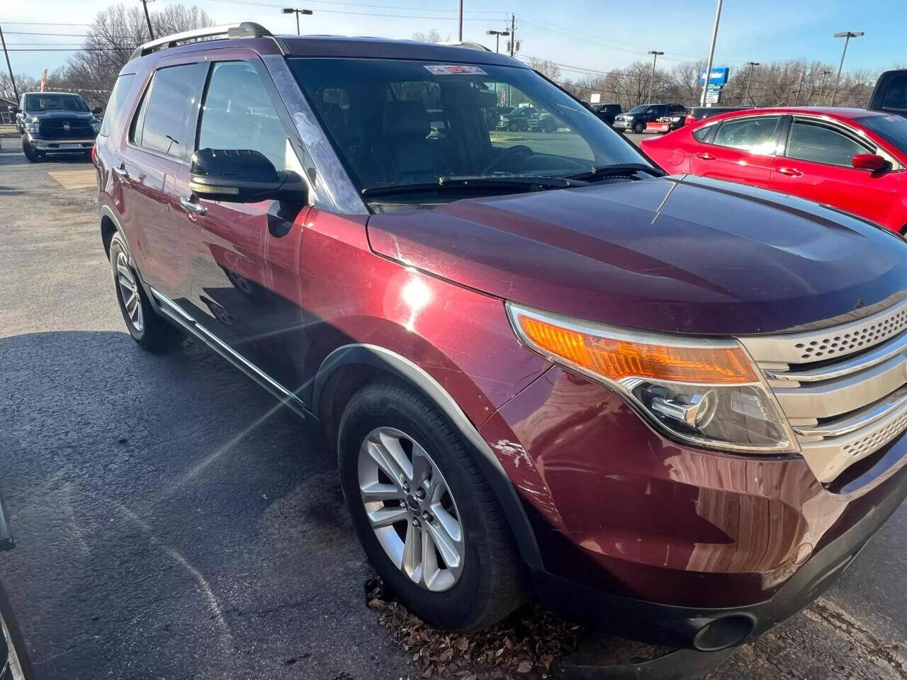 Red 2011 Ford Explorer XLT XLT 4dr SUV 2