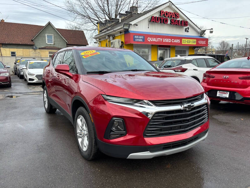 2021 Chevrolet Blazer for sale at Popas Auto Sales 2 in Detroit MI