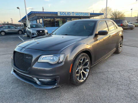 2018 Chrysler 300 for sale at SOLID MOTORS LLC in Garland TX
