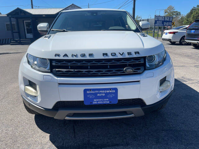 2013 Land Rover Range Rover Evoque Coupe for sale at QUALITY PREOWNED AUTO in Houston, TX