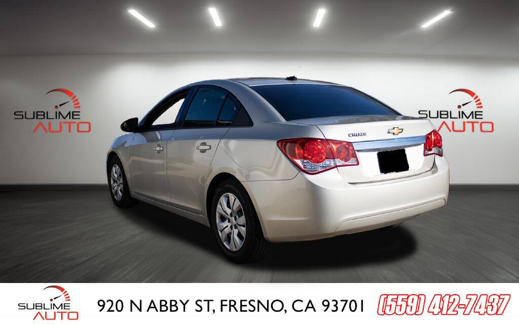 2014 Chevrolet Cruze for sale at SUBLIME AUTO in Fresno, CA