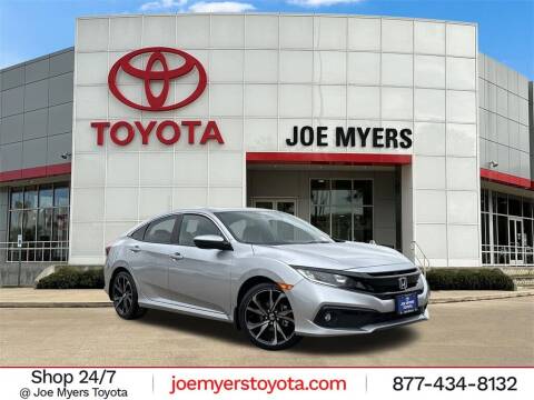 2021 Honda Civic for sale at Joe Myers Toyota PreOwned in Houston TX