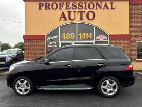 2015 Mercedes-Benz M-Class for sale at Professional Auto Sales & Service in Fort Wayne IN