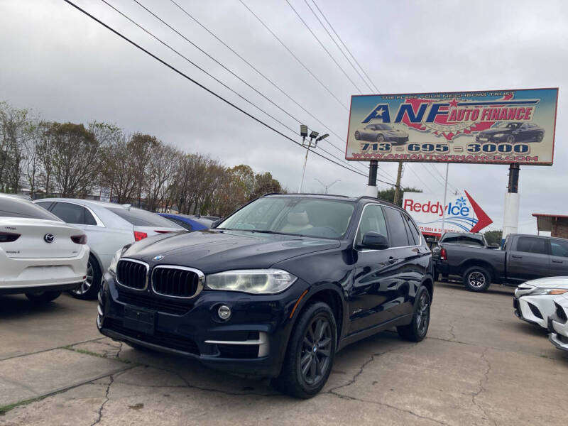 2015 BMW X5 for sale at ANF AUTO FINANCE in Houston TX