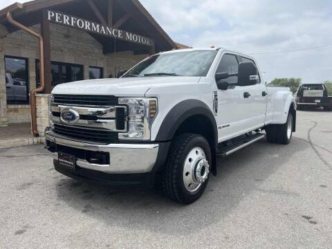 2019 Ford F-450 Super Duty for sale at Performance Motors Killeen Second Chance in Killeen TX