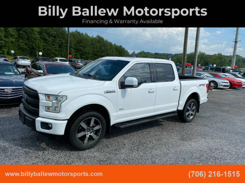 2015 Ford F-150 for sale at Billy Ballew Motorsports in Dawsonville GA