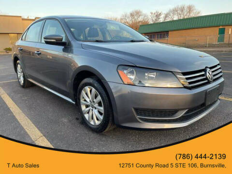 2015 Volkswagen Passat for sale at T AUTO SALES LLC in Burnsville MN