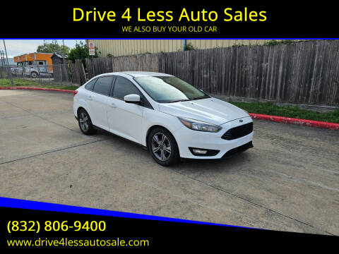 2018 Ford Focus for sale at Drive 4 Less Auto Sales in Houston TX