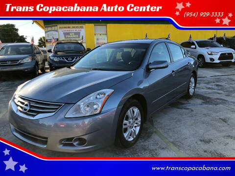 2011 Nissan Altima for sale at Trans Copacabana Auto Center in Hollywood FL