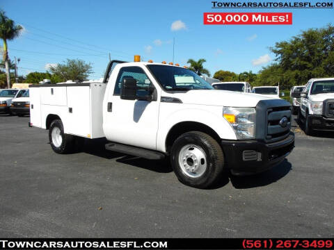 2015 Ford F-350 Super Duty for sale at Town Cars Auto Sales in West Palm Beach FL
