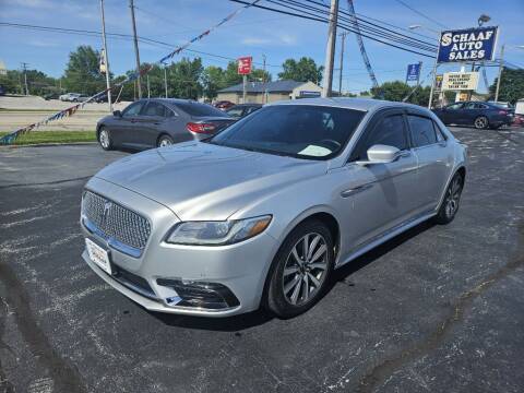 2017 Lincoln Continental for sale at Larry Schaaf Auto Sales in Saint Marys OH