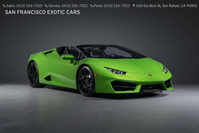 2018 Lamborghini Huracan LP 580-2 Spyder