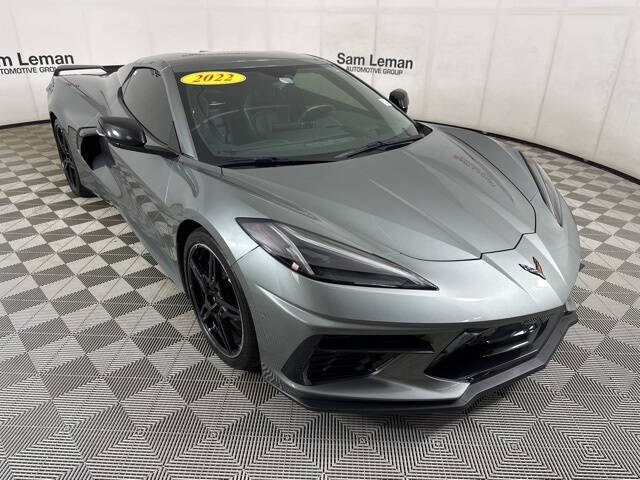 Used 2022 Chevrolet Corvette 2LT with VIN 1G1YB3D40N5108536 for sale in Bloomington, IL