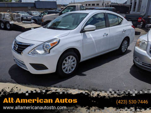 2019 Nissan Versa for sale at All American Autos in Kingsport TN