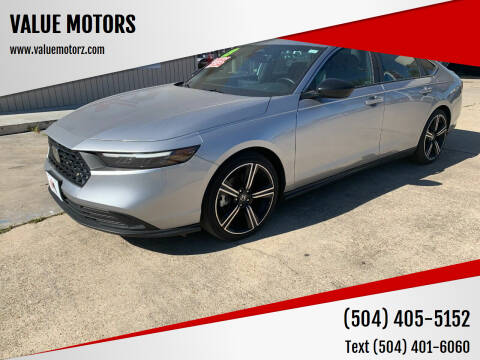 2023 Honda Accord Hybrid for sale at VALUE MOTORS in Marrero LA