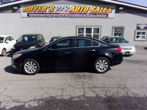 2013 Buick Regal for sale at ROYERS 219 AUTO SALES in Dubois PA