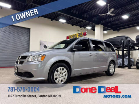 2018 Dodge Grand Caravan for sale at DONE DEAL MOTORS in Canton MA