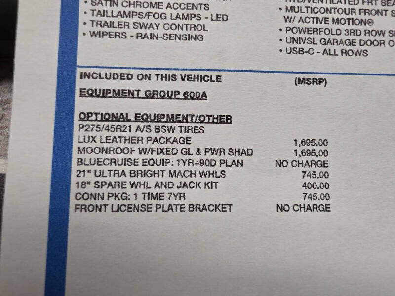 2026 Ford Explorer Platinum