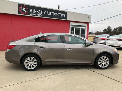 2012 Buick LaCrosse for sale at Hirschy Automotive in Fort Wayne IN