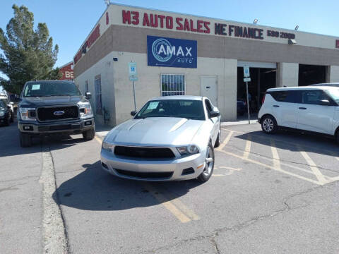 2011 Ford Mustang for sale at M 3 AUTO SALES in El Paso TX