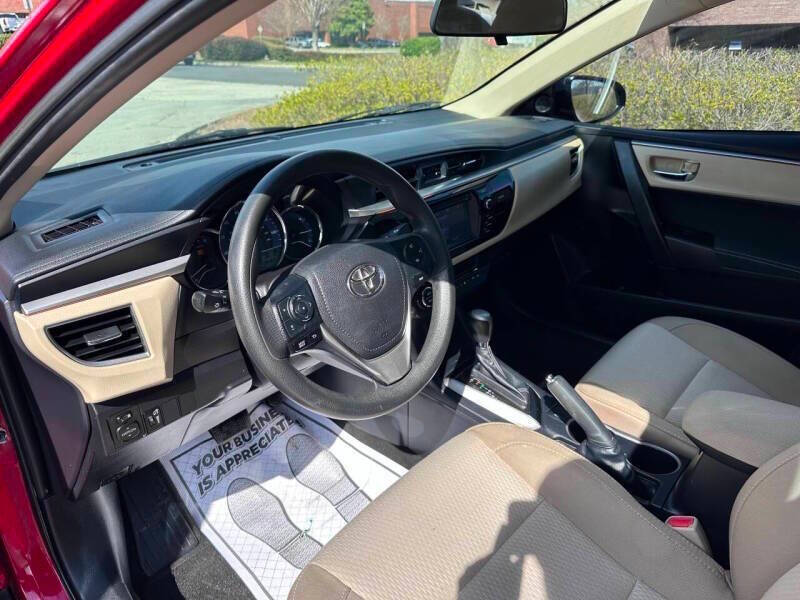 2016 Toyota Corolla LE Plus
